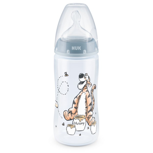 Продукт NUK Disney First Choice РР Temperature control - шише силикон 0-6. 300мл  + box - 0 - BG Hlapeta